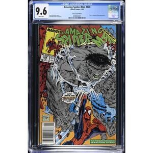 Amazing Spider-Man #328 (1990) CGC 9.6 WP The Todd McFarlane NEWSSTAND 864021
